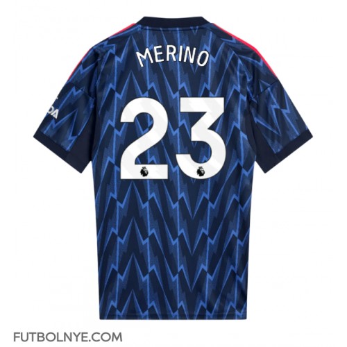 Camiseta Arsenal Mikel Merino #23 Visitante Equipación 2025-26 manga corta